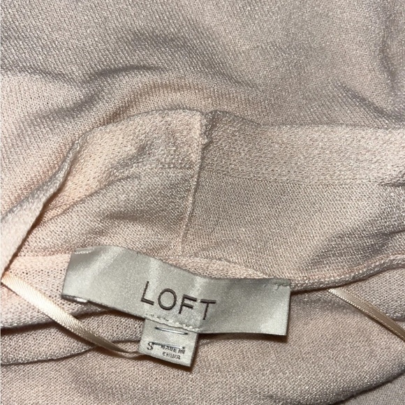 Pink Open Front Lightweight Ann Taylor Loft Size S - Picture 5 of 5